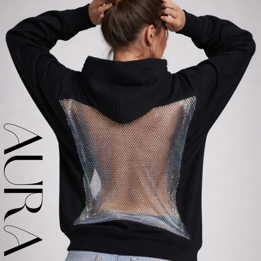 AURA Hoodie - Viral Open Back Hoodie